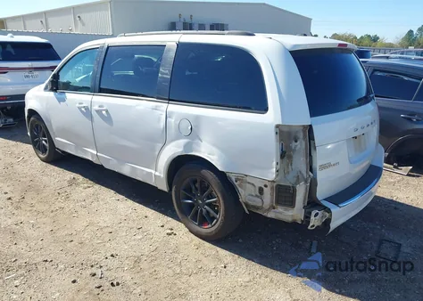 2019 Dodge Grand Caravan Gt из США, поврежденный, VIN 2C4RDGEG7KR739899
